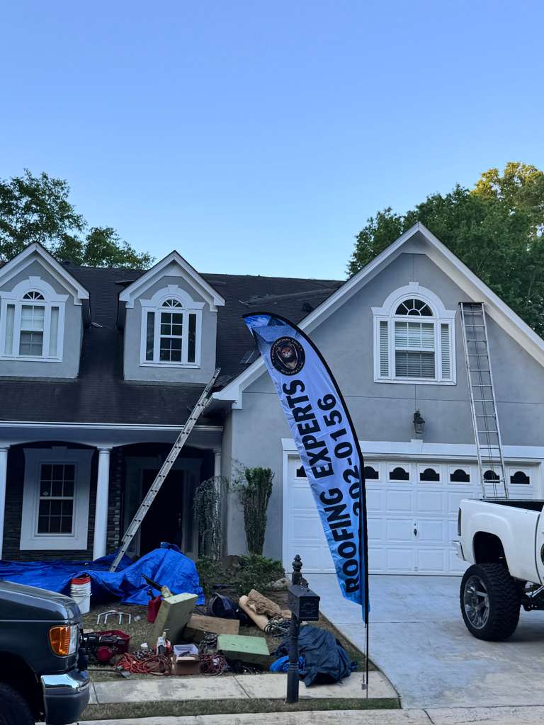 Storm Damage project in Sandy Springs, GA by Professional Edge Roofing LLC