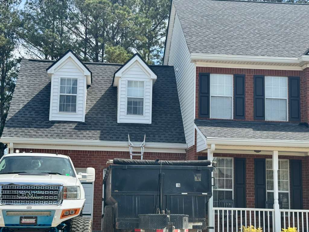 Gutters project in Roswell, GA by Professional Edge Roofing LLC