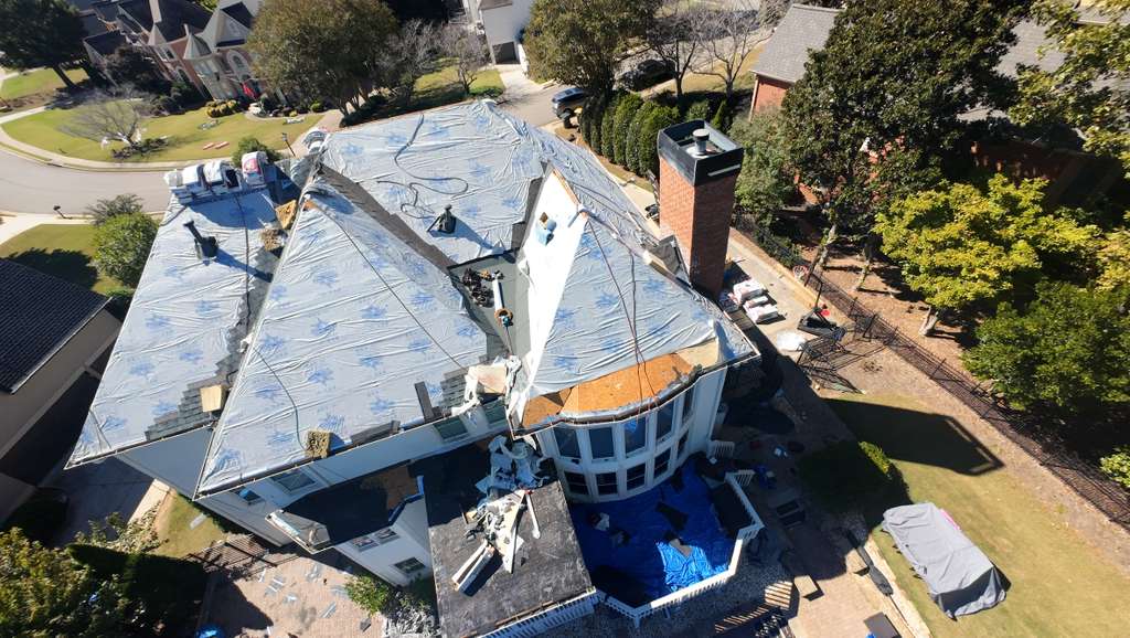 Roof Repair project in Roswell, GA by Professional Edge Roofing LLC