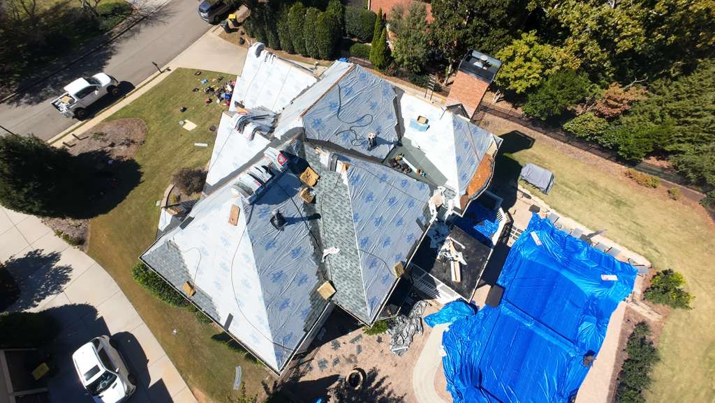 Gutters project in Smyrna, GA by Professional Edge Roofing LLC