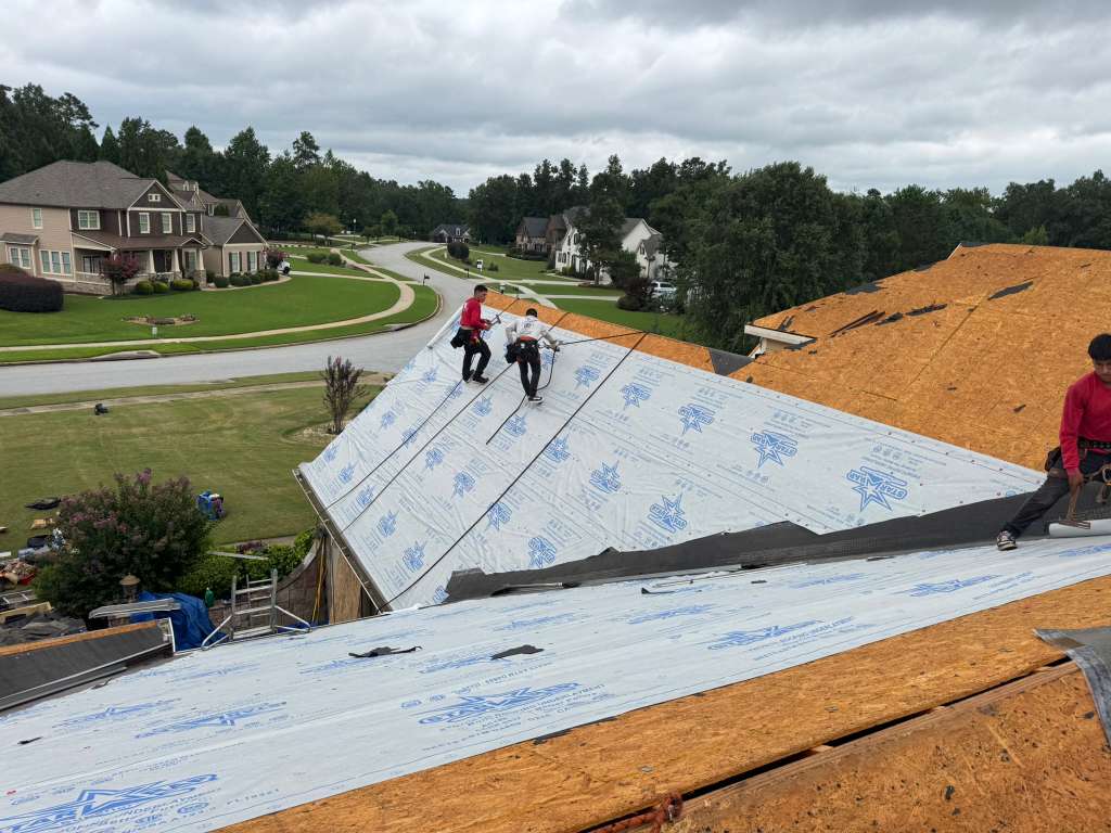 Roof Repair project in Alpharetta, GA by Professional Edge Roofing LLC