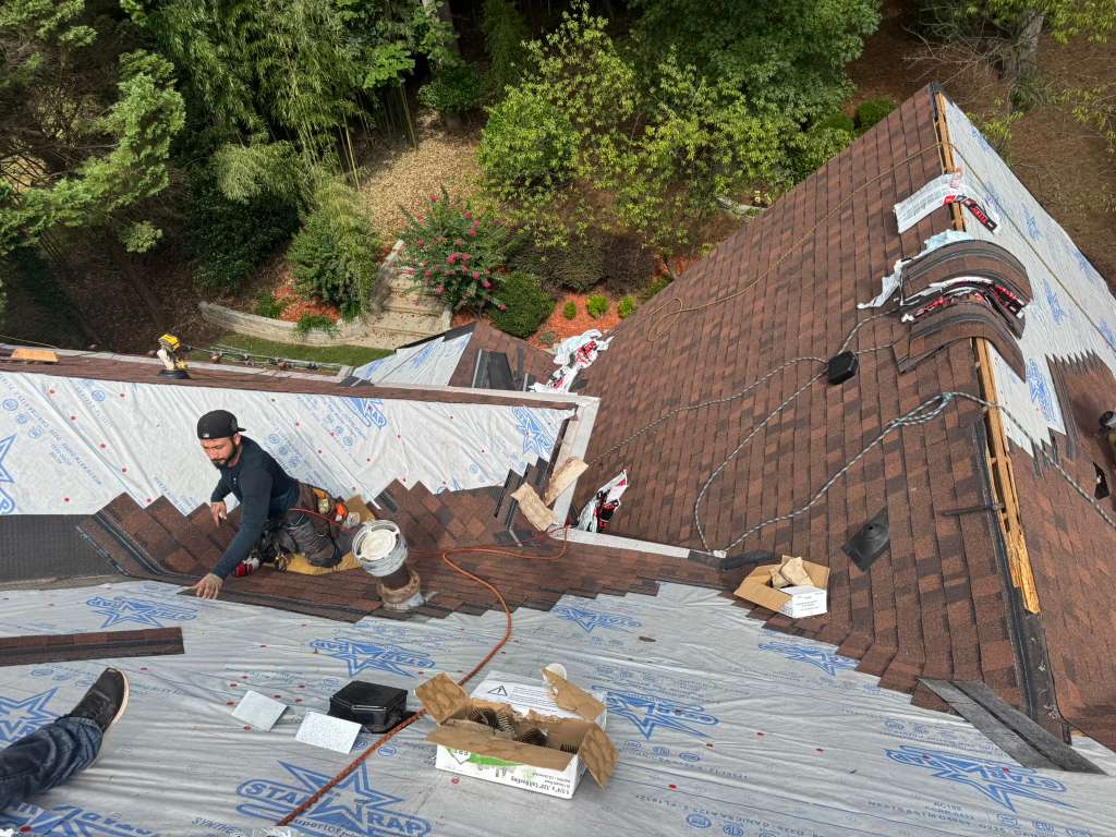 Roof Repair project in Acworth, GA by Professional Edge Roofing LLC